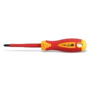   HÖGERT HT1S941 CSAVARHÚZÓ SZIG.1000V CSILLAG PZ1 80mm ACÉL S2 MÁGNESES