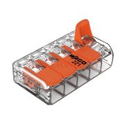 WAGO  5×6mm2 221-615 Vezeték összekötő átlátszó