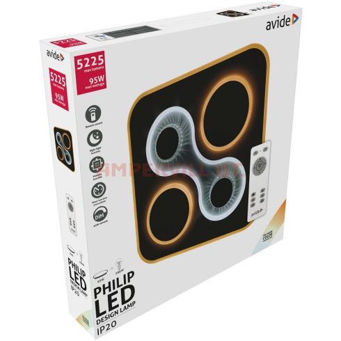 AVIDE LED LÁMPA ADO3S-95W-PHI-2.4G 95W PHILIP