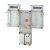 Hensel HCS421+MF Csop. 1/3F + 2x12elmenő, 2 Fogy. + szakaszoló, Felületre