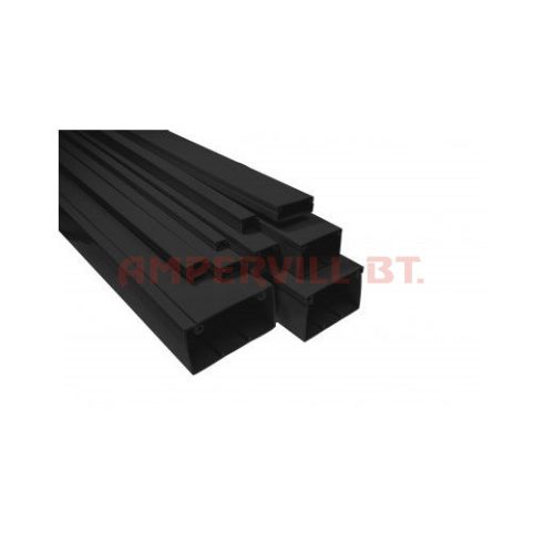 PAWBOL 15x10mm K.1510C fekete kábelcsatorna