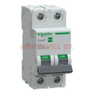 Schneider EZ9F57210 2P C 10A kismegszakító EASY9 PRO