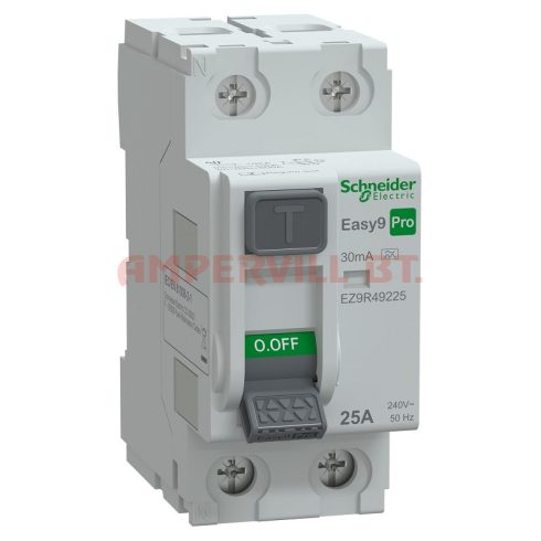 Schneider EZ9R49225 2P/25A/30mA áramvédő EASY9 PRO
