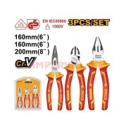 INGCO HIKPS28318 3részes szigetelt fogó készlet 1000V